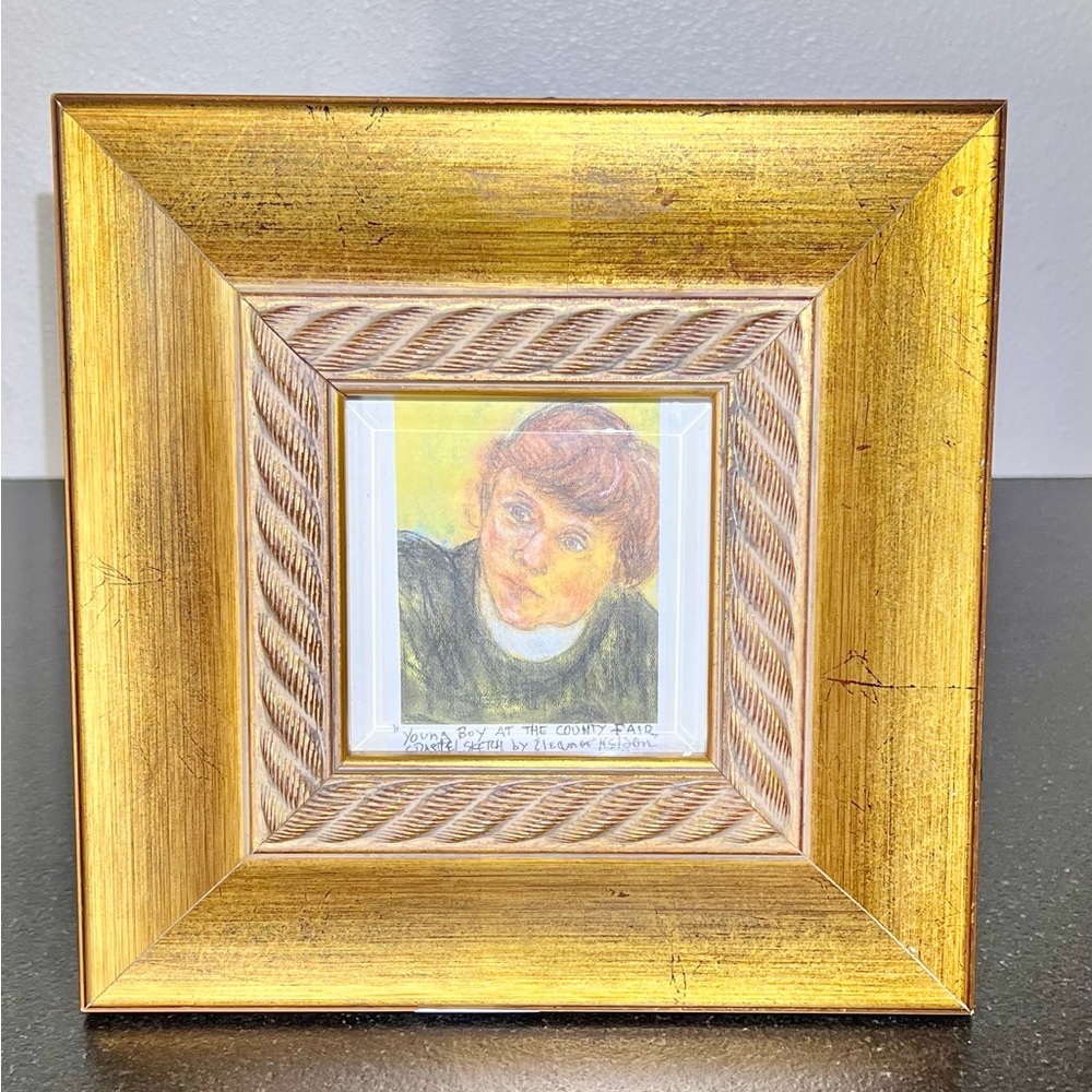 Gold Framed Art Print
